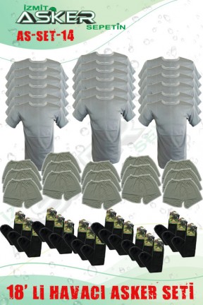 18'Lİ HAVACI ACEMİ BEDELLİ ASKERİ SETLER
