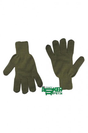 Haki Örme Eldiven