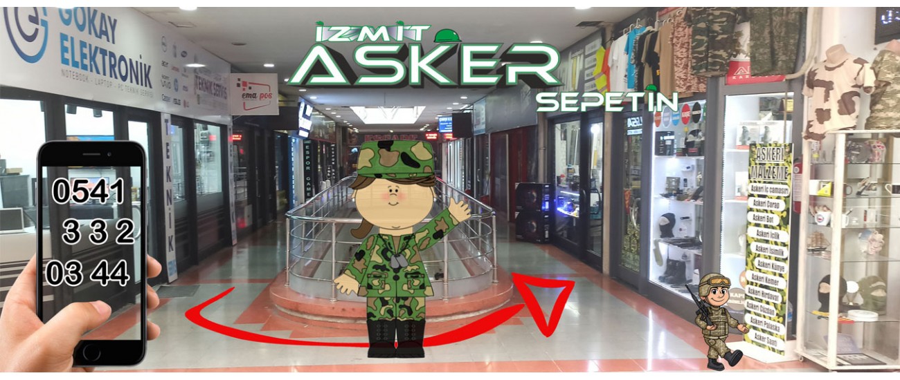 Askeri Tactical Satış Mağzası
